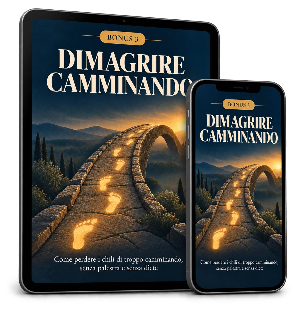 Copertina del Bonus 3: Dimagrire Camminando